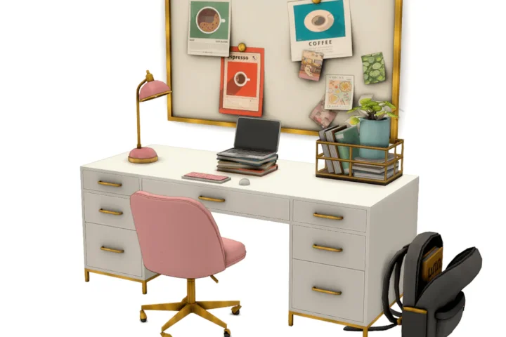 Набор для офиса Light luxury studyroom set