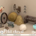 Набор для ранчо Petit cheval horse ranch