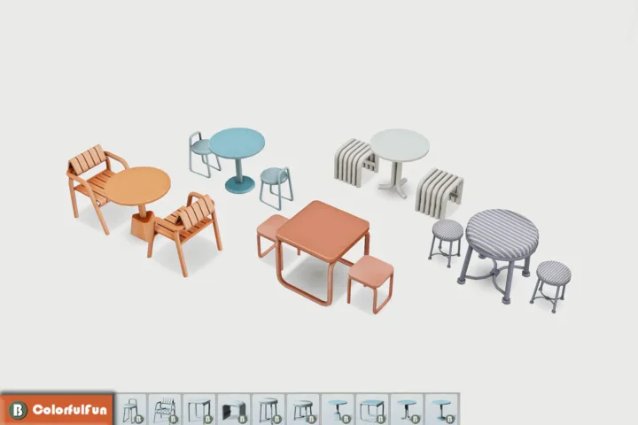 Набор для столовой ColorfulFun Dining Set