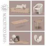 Набор для столовой Shape Collection