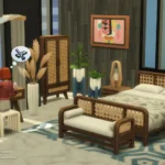 Набор мебели для спальни Stylish Wood Cozy Guestroom