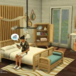 Набор мебели для спальни Stylish Wood Cozy Guestroom