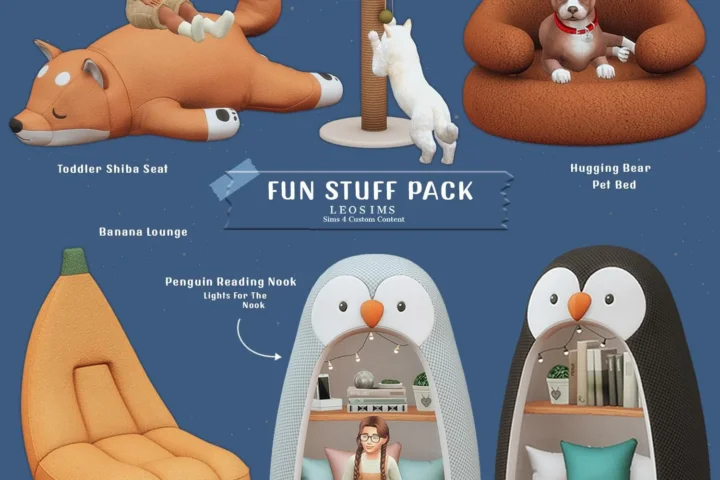 Набор предметов Fun Stuff Pack