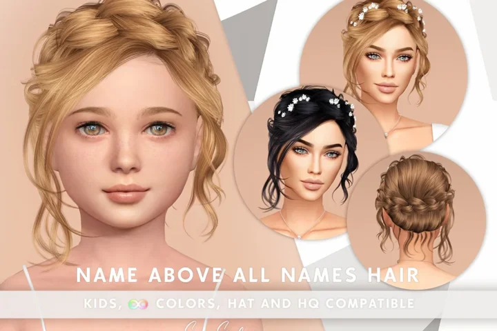 SONYASIMS - NAME ABOVE ALL NAMES HAIR KIDS