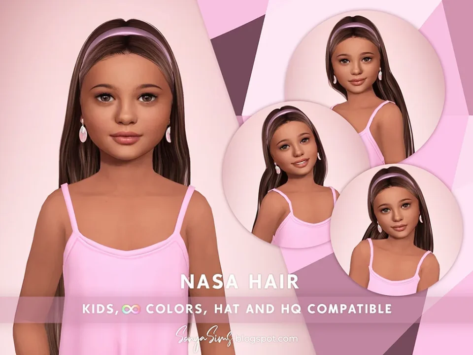 SONYASIMS - NASA HAIR KIDS