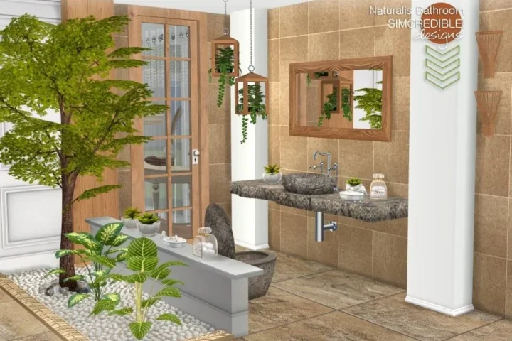 Naturalis Bathroom - Powder room