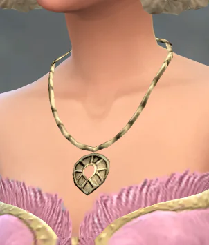 TSM Aristocrat Corset Puffy Dress Necklace