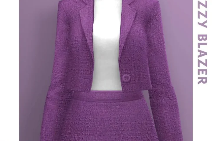 QICC - Neva Fuzzy Blazer