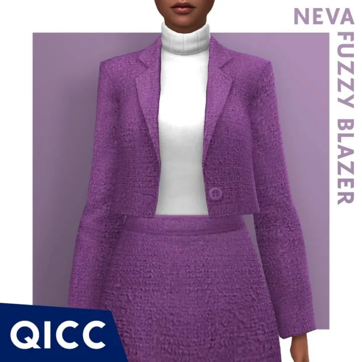QICC - Neva Fuzzy Blazer