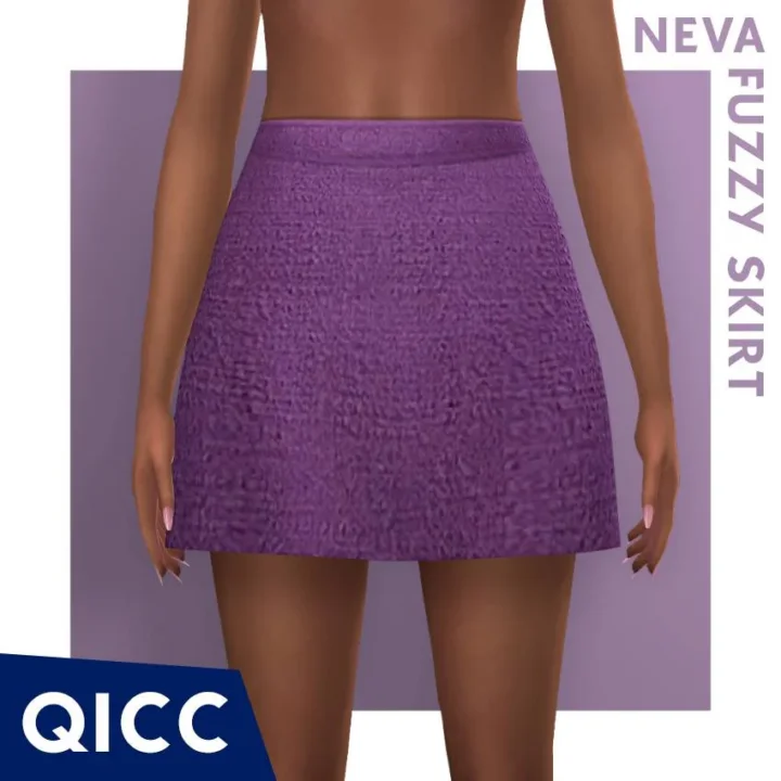 QICC - Neva Fuzzy Skirt