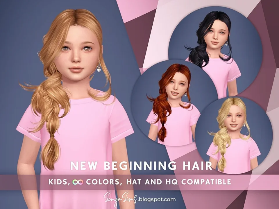 SONYASIMS - NEW BEGINNING HAIR KIDS