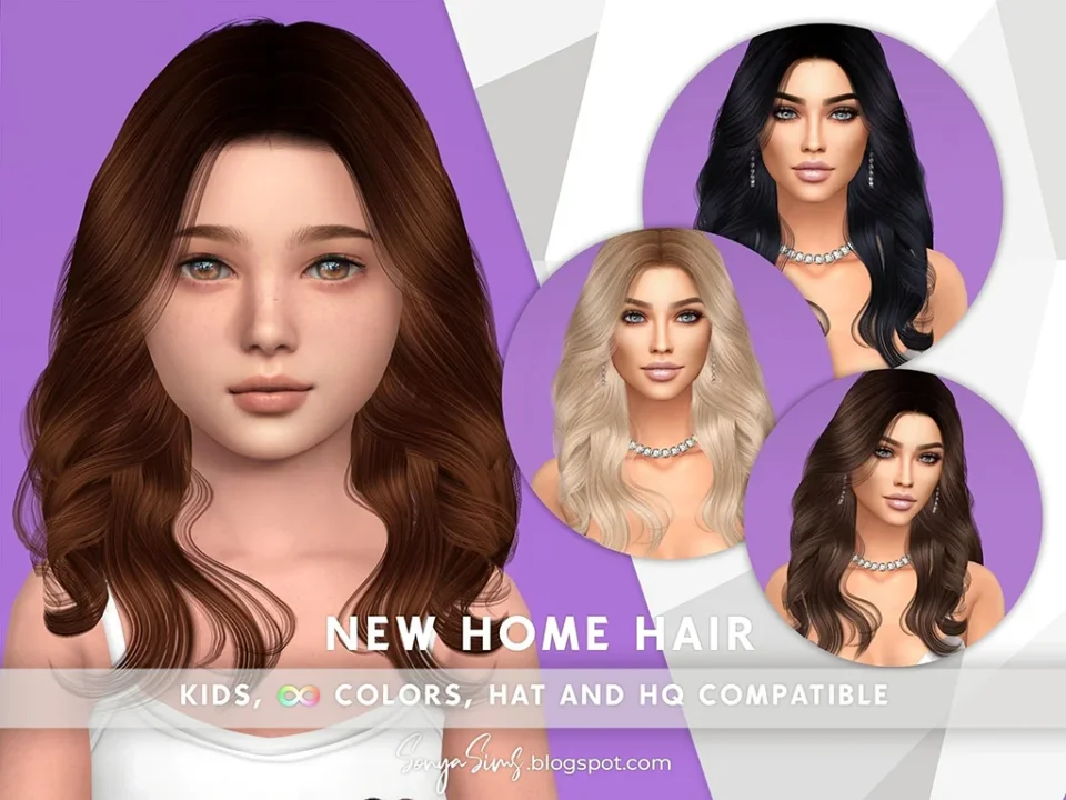 SONYASIMS - NEW HOME HAIR KIDS