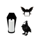 Goth Bathroom Set