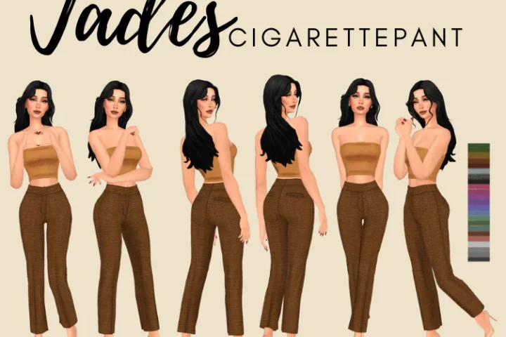 JADES CIGARETTE PANT