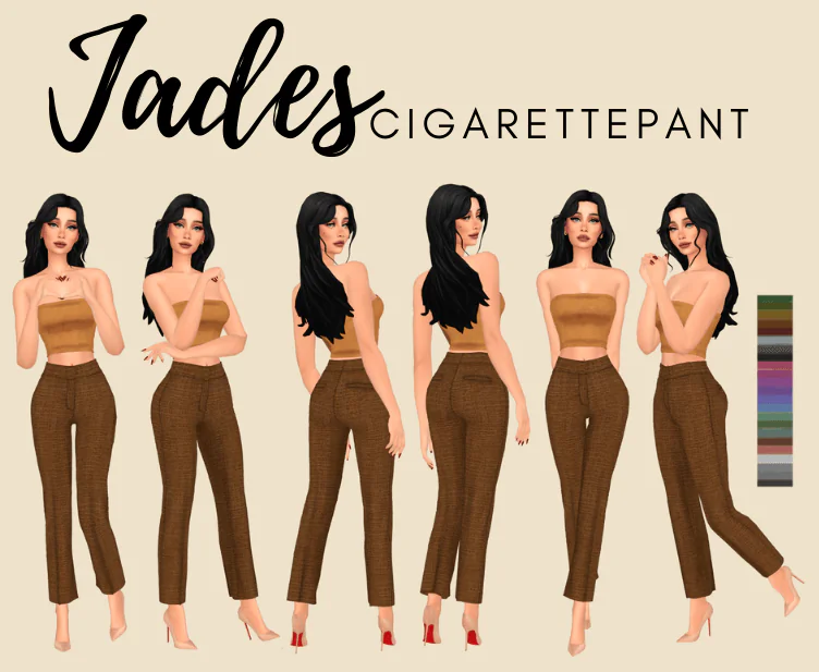 JADES CIGARETTE PANT