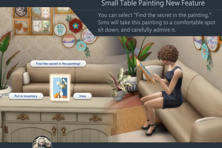 HQ Small Table Painting Still Life #1 Samtuse963