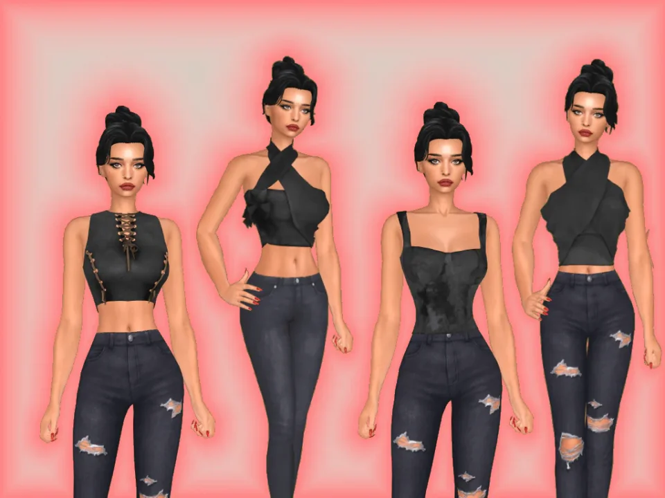 BLACK TOP SET