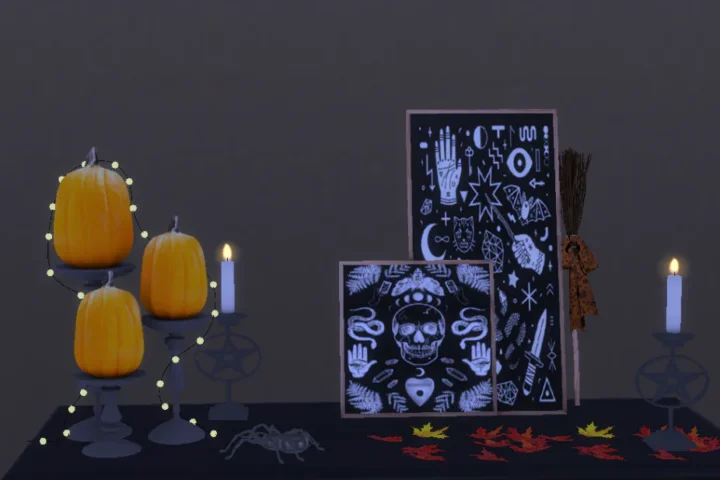 Spooky Halloween set
