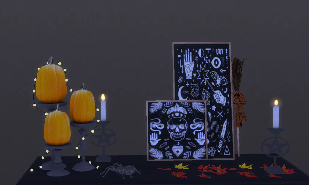 Spooky Halloween set