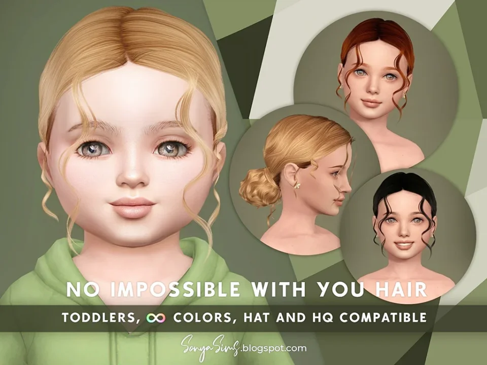 SONYASIMS - NO IMPOSSIBLE WITH YOU KIDS/TODDLERS