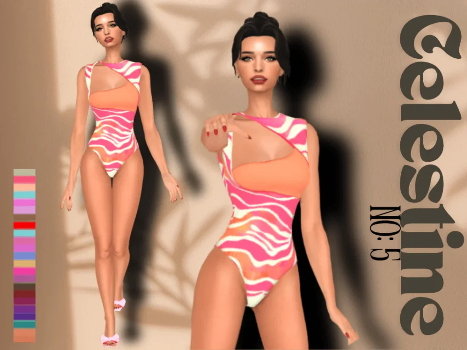 CELESTINE SWIMSUIT NO: 5