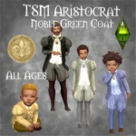 TSM Aristocrat Noble Coat Green