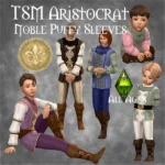 TSM Aristocrat Noble Puffy Sleeves Outfit