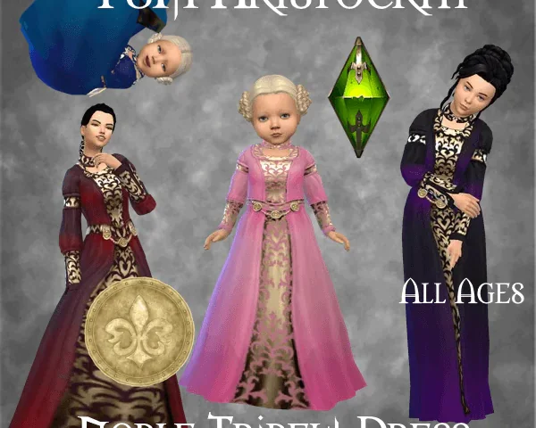 TSM Aristocrat Noble Tribelt Dress for All Ages