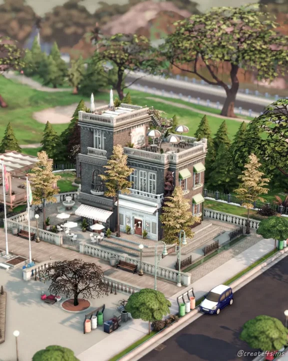 Business Café with an Apartment (no CC)