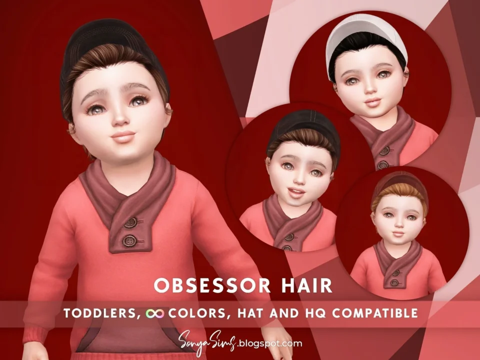 SONYASIMS - OBSESSOR HAIR TODDLERS