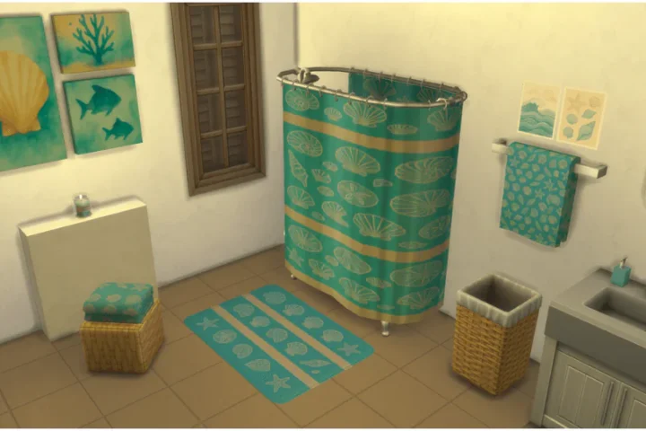 Ocean Vibes Bathroom