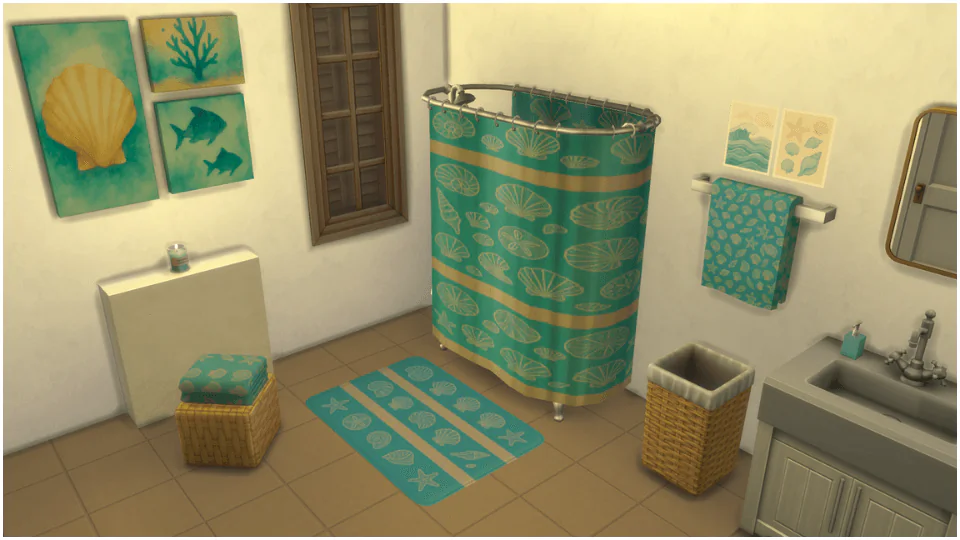 Ocean Vibes Bathroom