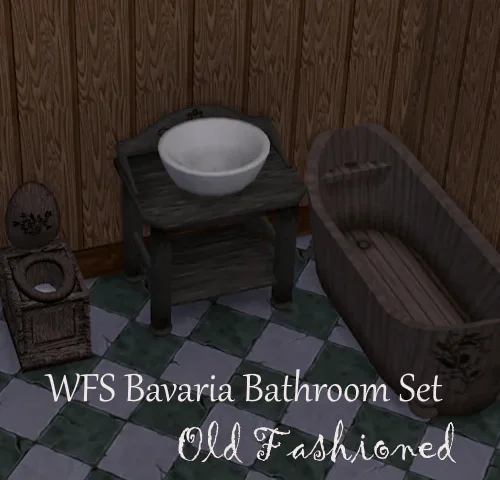 WFS Bavaria Part 5: Old Fashioned Bathroom Set