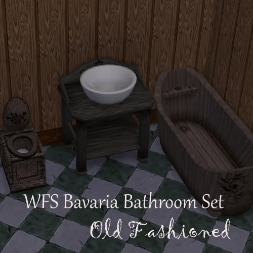 WFS Bavaria Part 5: Old Fashioned Bathroom Set