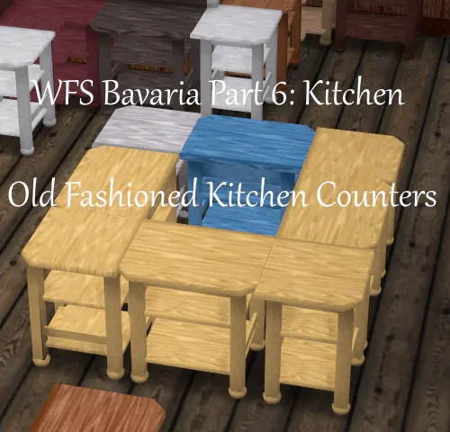 WFS Bavaria Old Fashioned Kitchen Counters