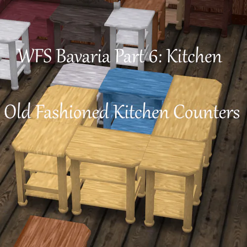 WFS Bavaria Old Fashioned Kitchen Counters