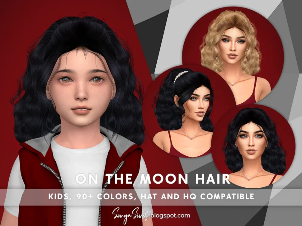 SONYASIMS - ON THE MOON HAIR KIDS