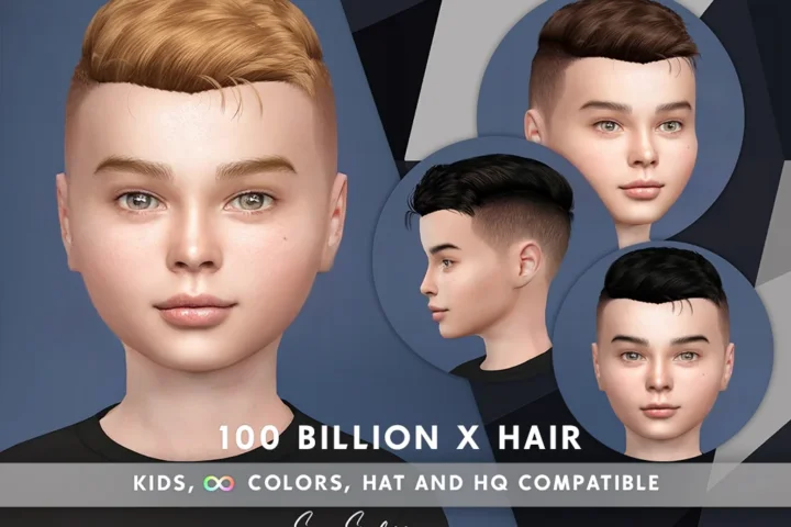 SONYASIMS - 100 BILLION X HAIR KIDS