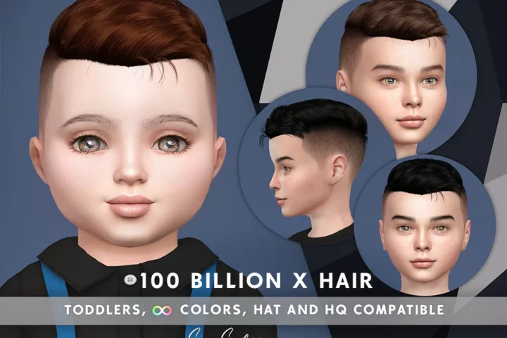 SONYASIMS - 100 BILLION X HAIR TODDLERS