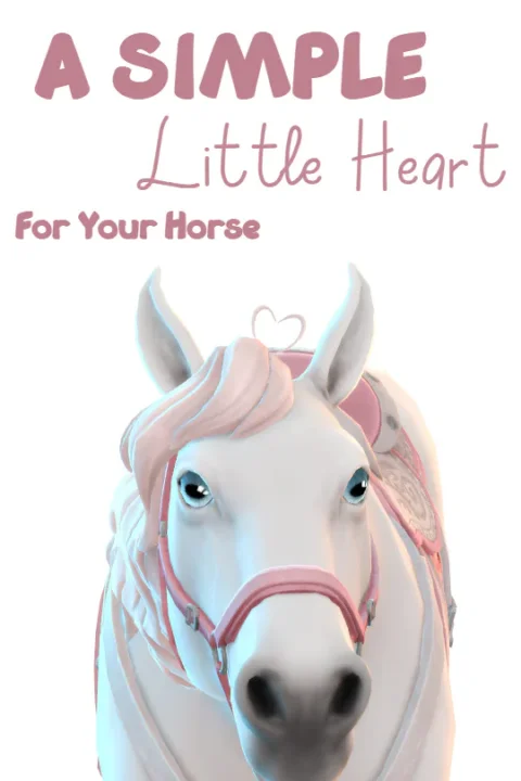 Horse Forelock With Heart
