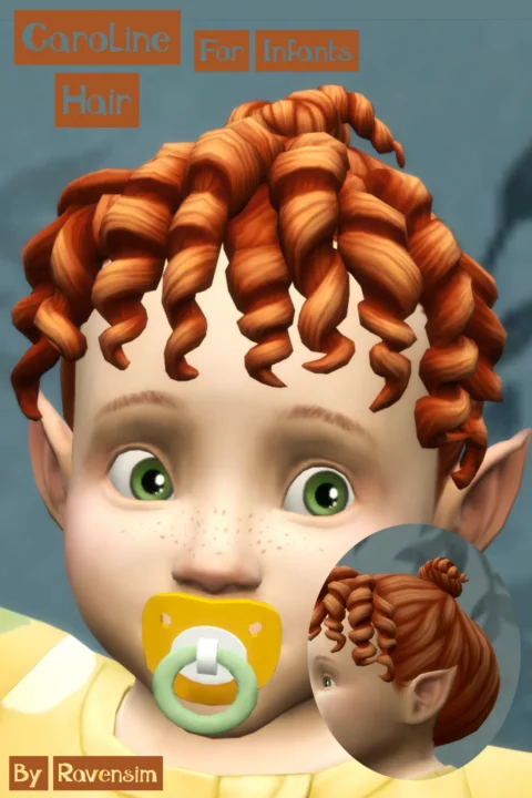 Caroline Hair For Infants