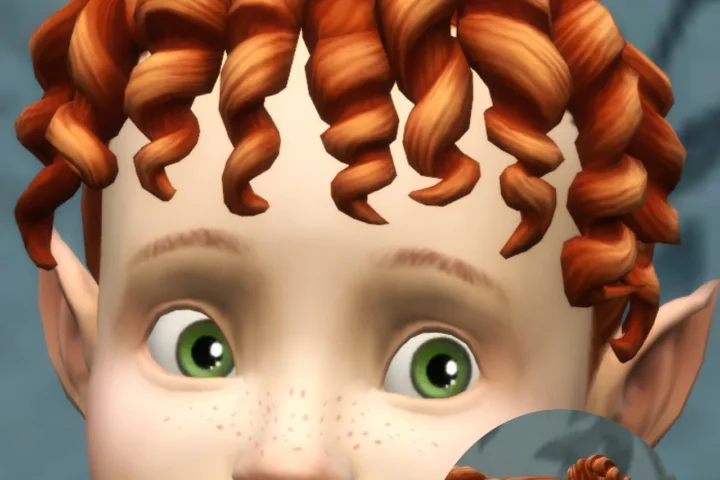 Caroline Hair For Infants