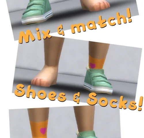 Missing Socks + Shoes