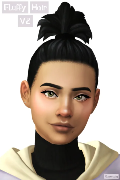 Fluffy Ponytail V2 For Adults
