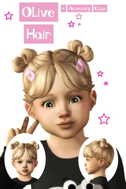Olive Hair For Toddlers