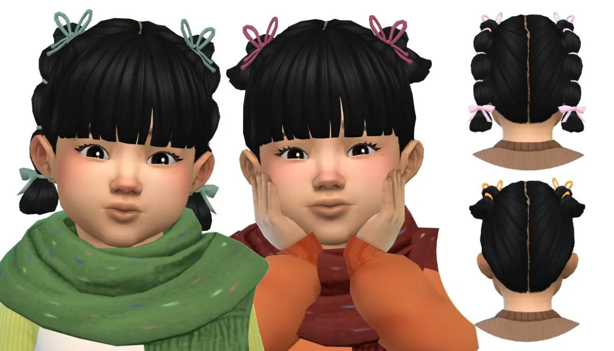 Bow Hair V1 + Accessory Overlay