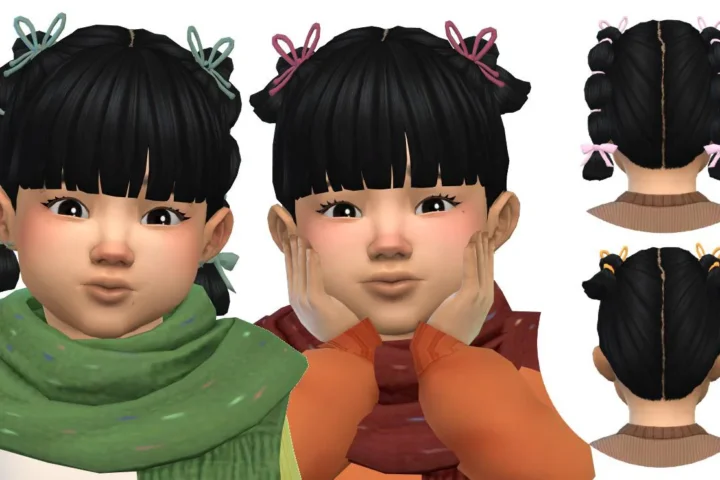 Bow Hair V1 + Accessory Overlay
