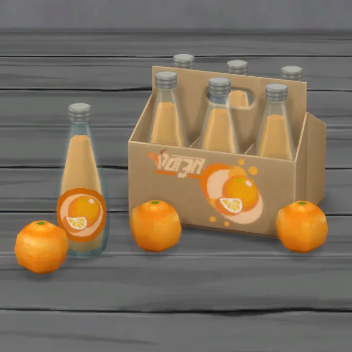 Orange Fizzy Juice