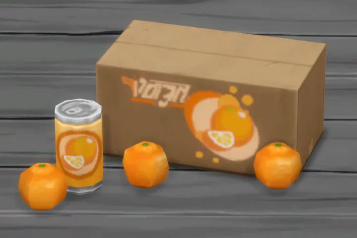 Orange Fizzy Seltzer