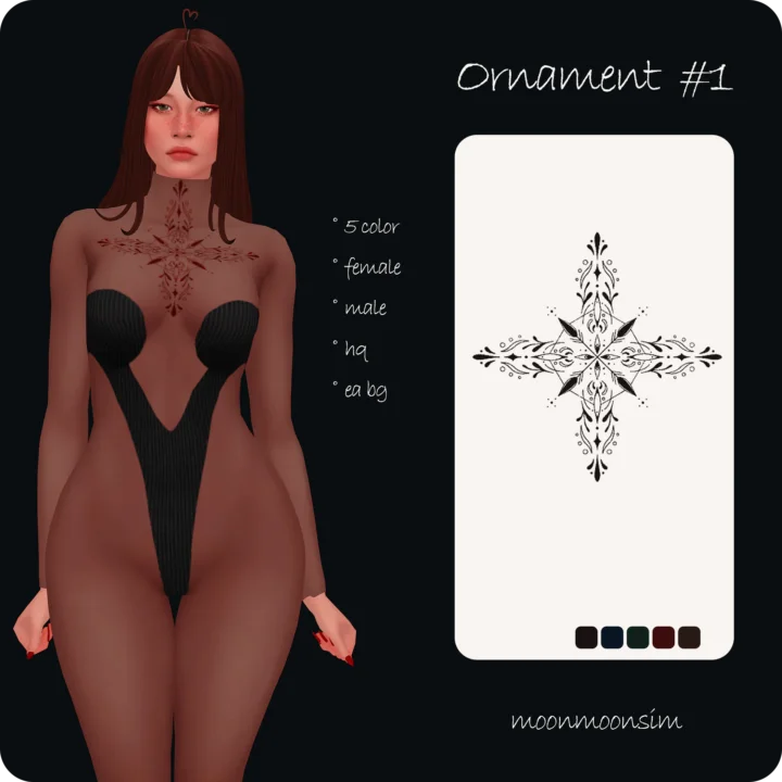 Ornament Tattoo 1
